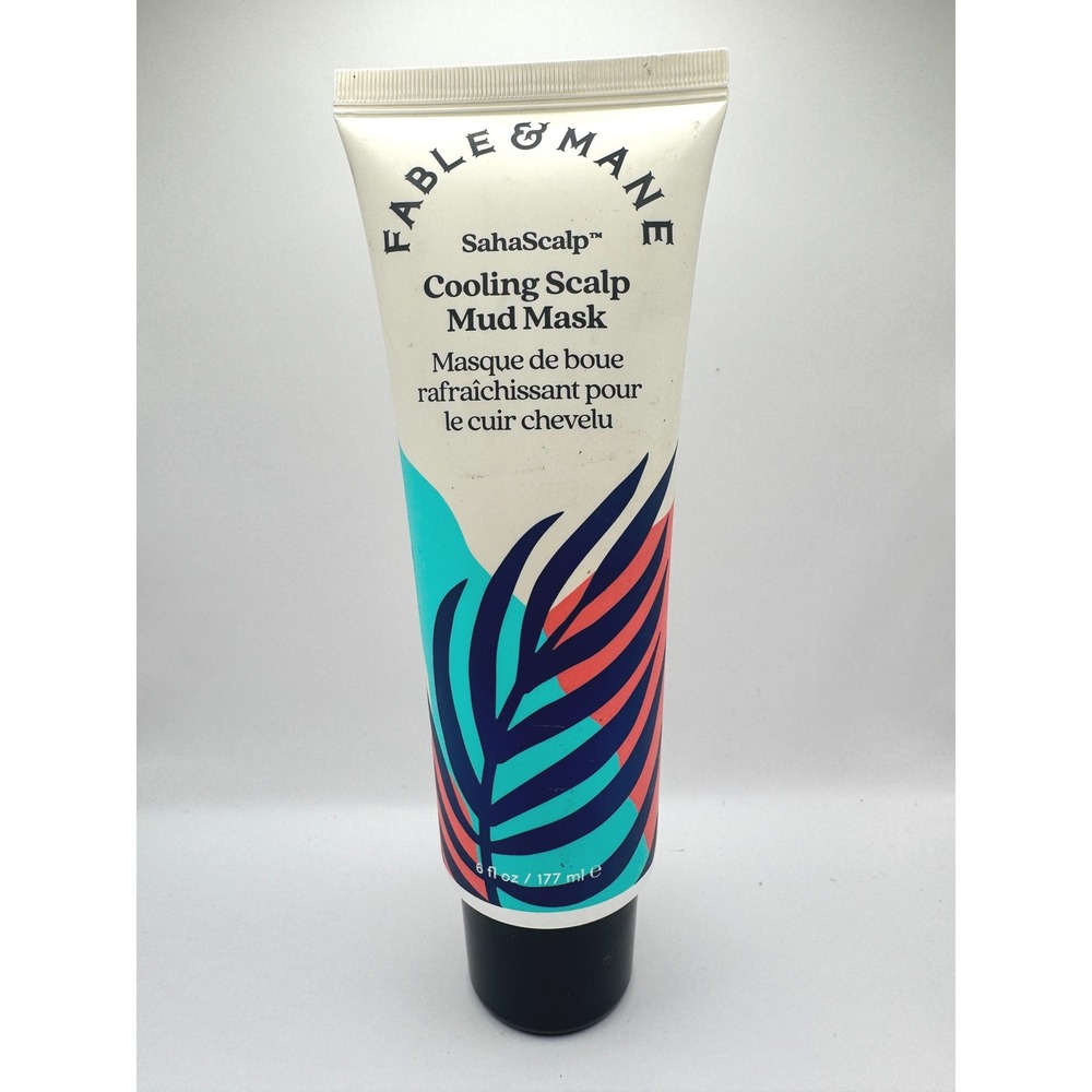Fable & Mane SahaScalp Cooling Scalp Mud Mask 6oz NEW